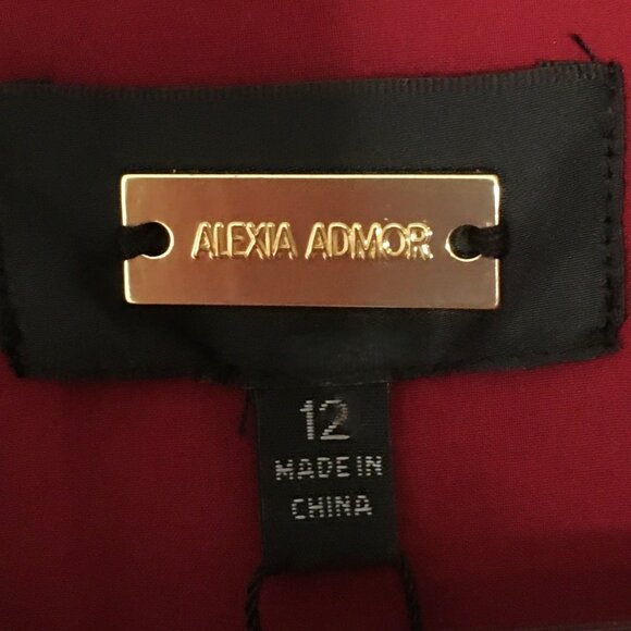 ALEXIA ADMOR "Tala" Wrap Maxi Dress NEW WITH TAGS! Size 12 - Picture 4 of 9